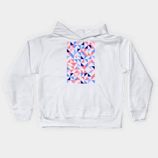 Creative Geometric Colourful Triangle Pattern #2 Kids Hoodie